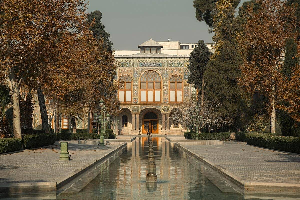 وضعیت کاخ گلستان در حمله هوایی به میدان ارگ تهران