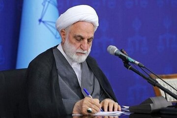 پیام رئیس قوه قضاییه به مناسبت شهادت سرافرازانه دریابان پاسدار تنگسیری