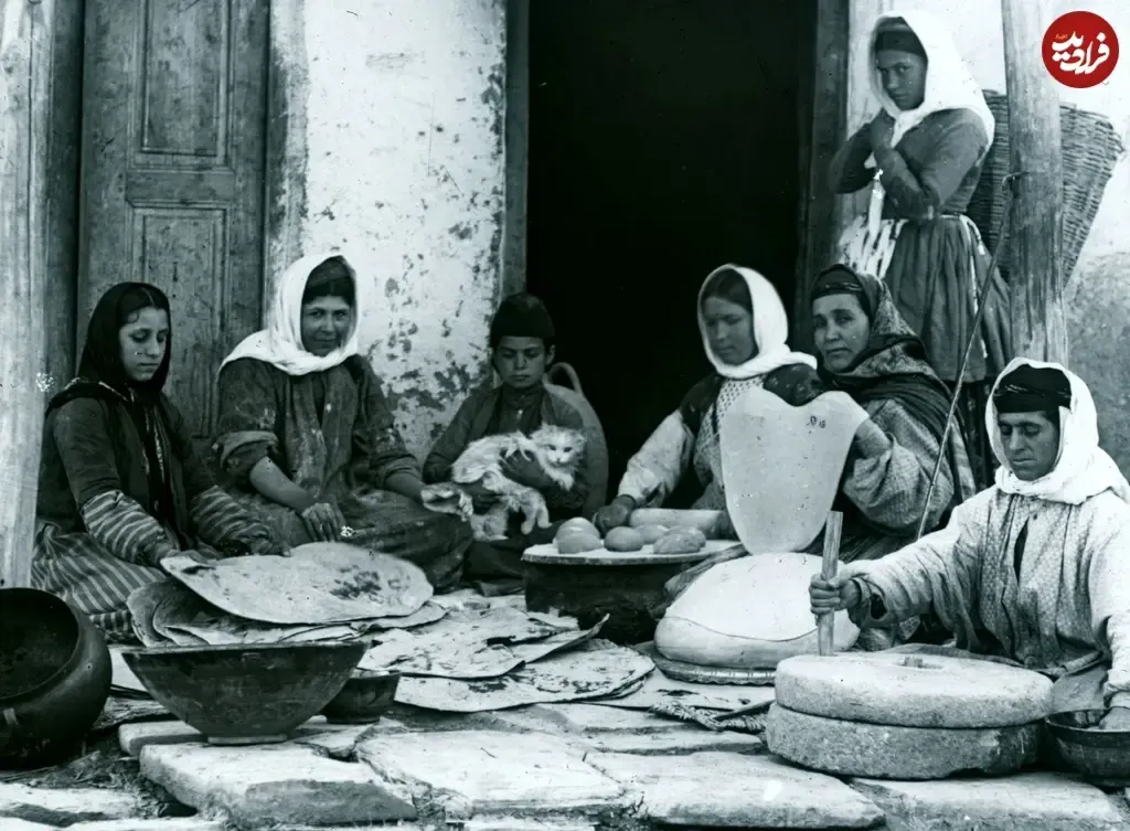 نان پختن گربه نسطوری