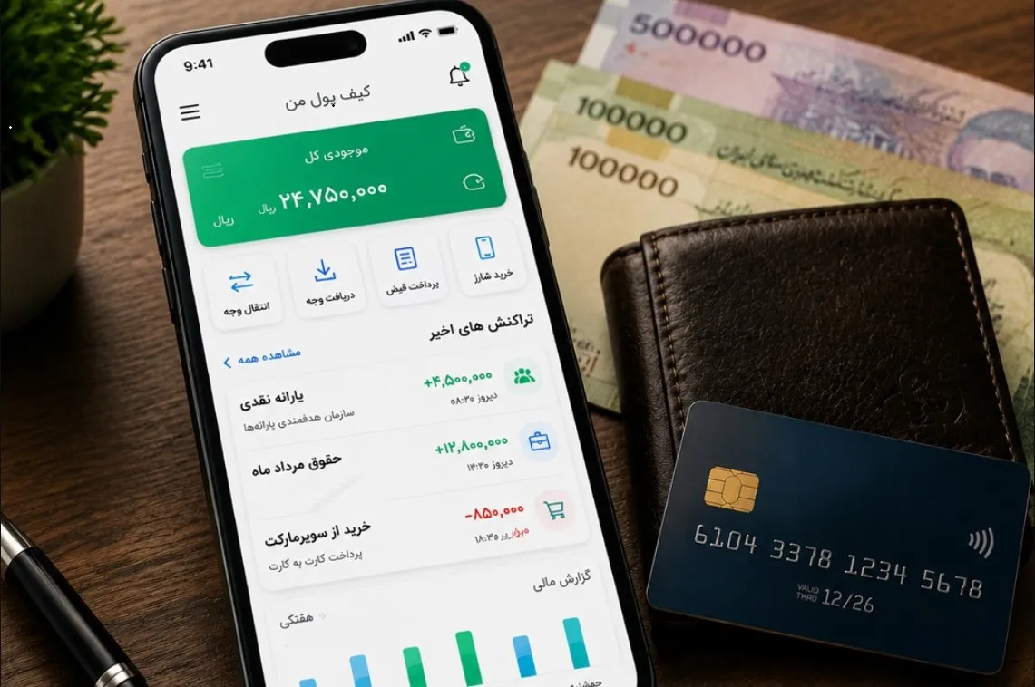 کیف پول ایران چیست؟ / یارانه نقدی و مزایای کارمندان به کیف پول واریز میشود؟ کیف پول ایران چیست؟ / یارانه نقدی و مزایای کارمندان به کیف پول واریز میشود؟