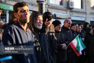 سوگواری مردم زنجان در پی شهادت رهبر انقلاب