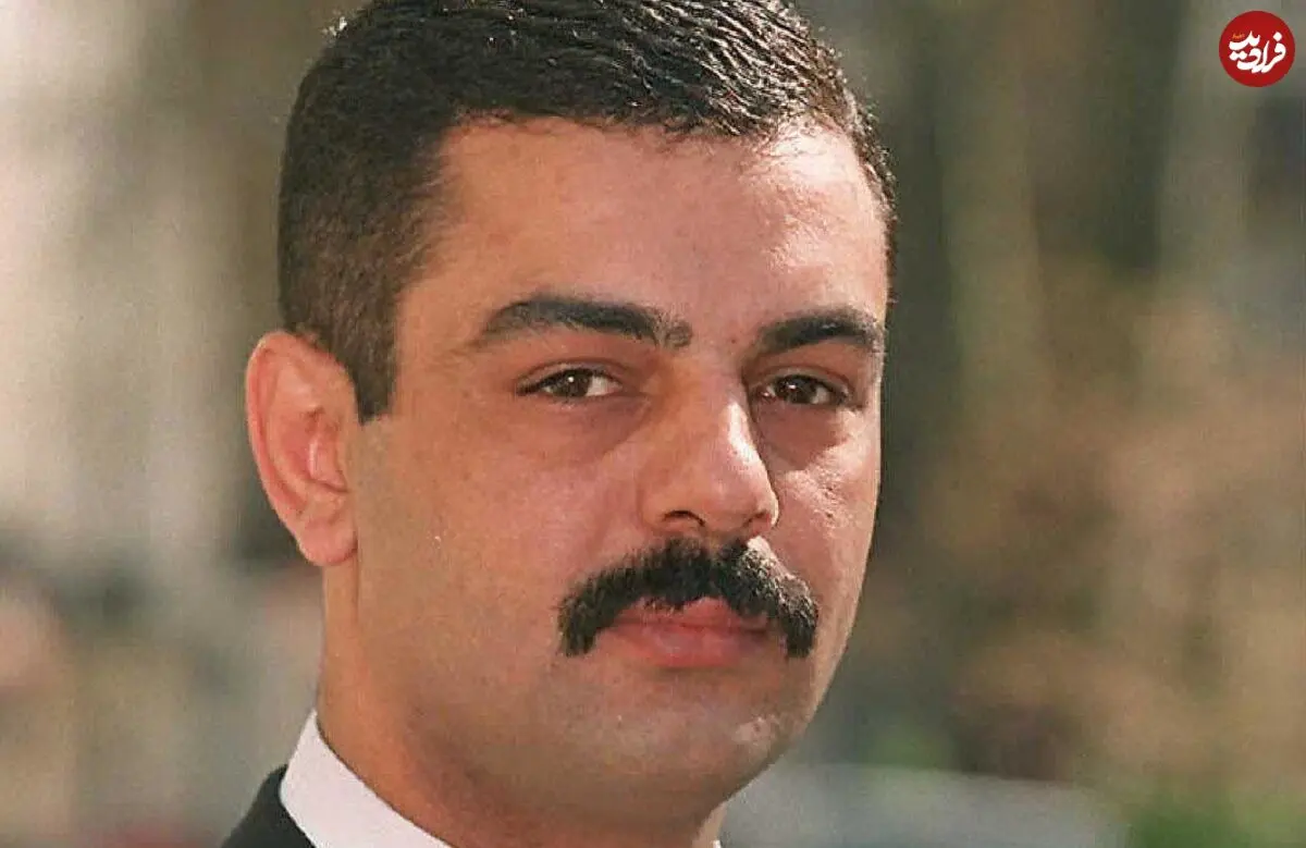 عکس| سفر زمان؛ «لطیف یحیی، بدل عدی پسر صدام» 19 سال بعد فرار از عراق و در لندن؛ سال 1390